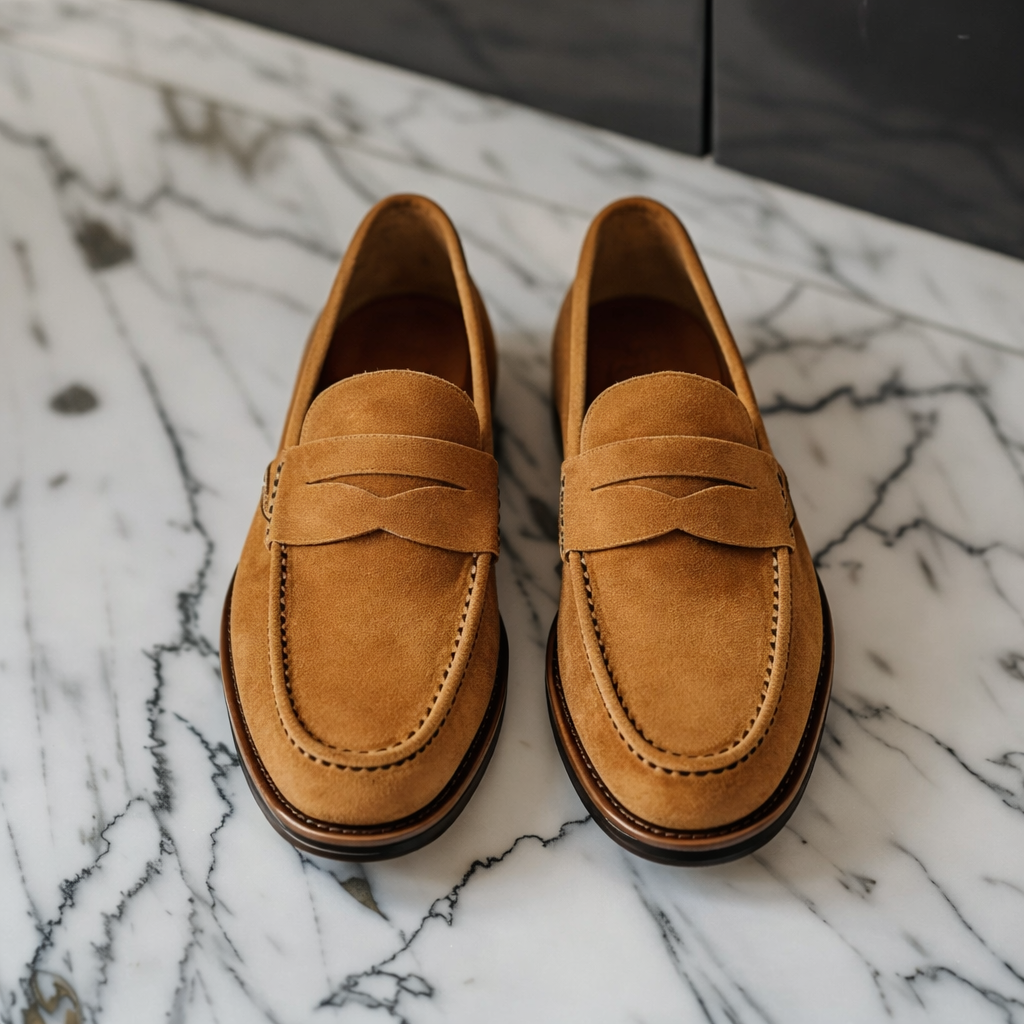 MilanoPasso Verona Comfort Penny Suede Loafer MP-00045