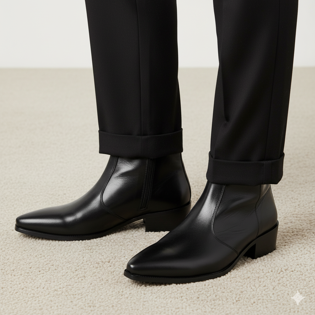 MilanoPasso-The Jet Italian-Style Zip Ankle Boot MP -00028 - Image 4