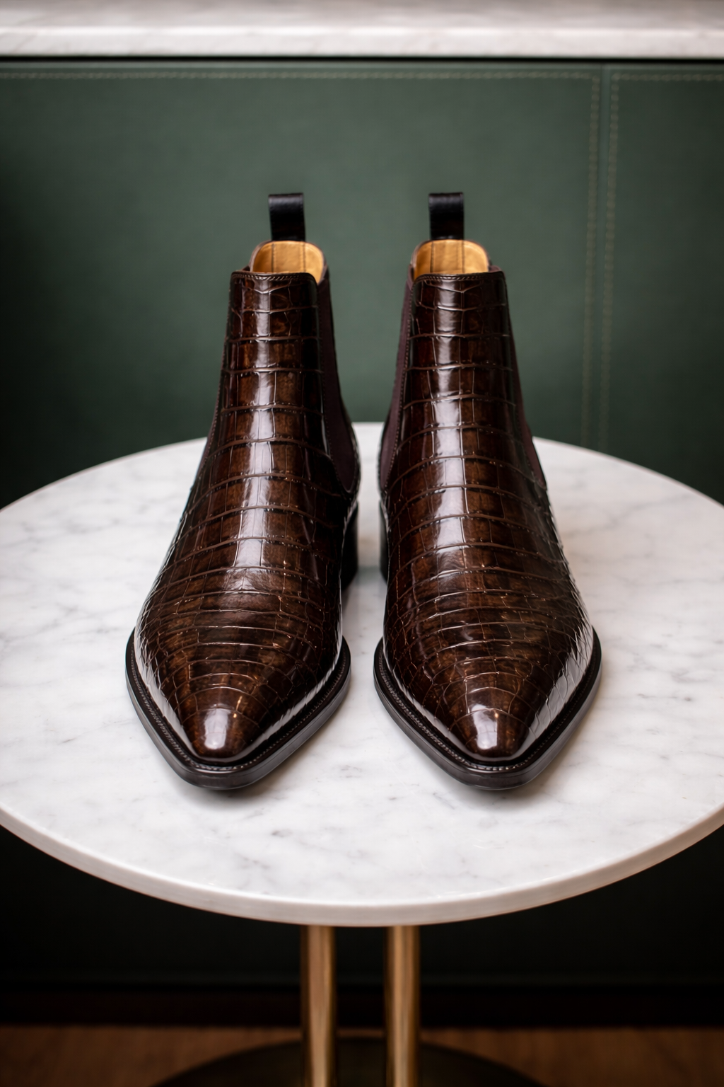 Milanopasso Imperio Croco-chelsea Boot MP-00055 - Image 2