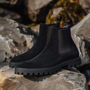 MilanoPasso Black Phantom Chelsea Boot MP- 000506