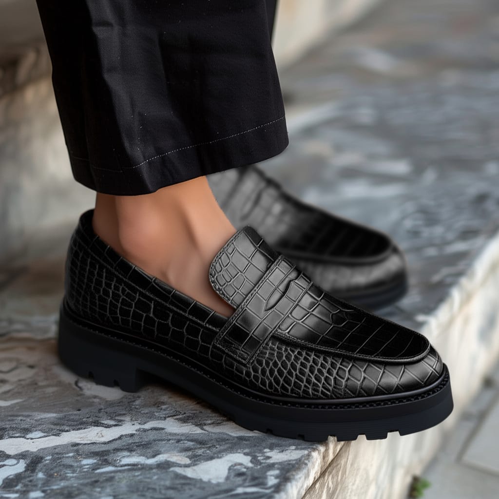 MilanoPasso Monaco Noir Loafer MP - 00514